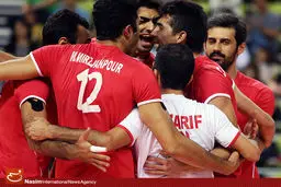 تیم ملی والیبال به جمع چهار تیم رسید