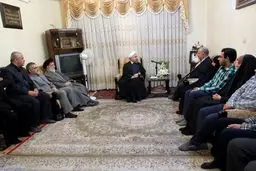 روحانی: صبر جانبازان و خانواده های آنان برای همه ما یک درس بزرگ است