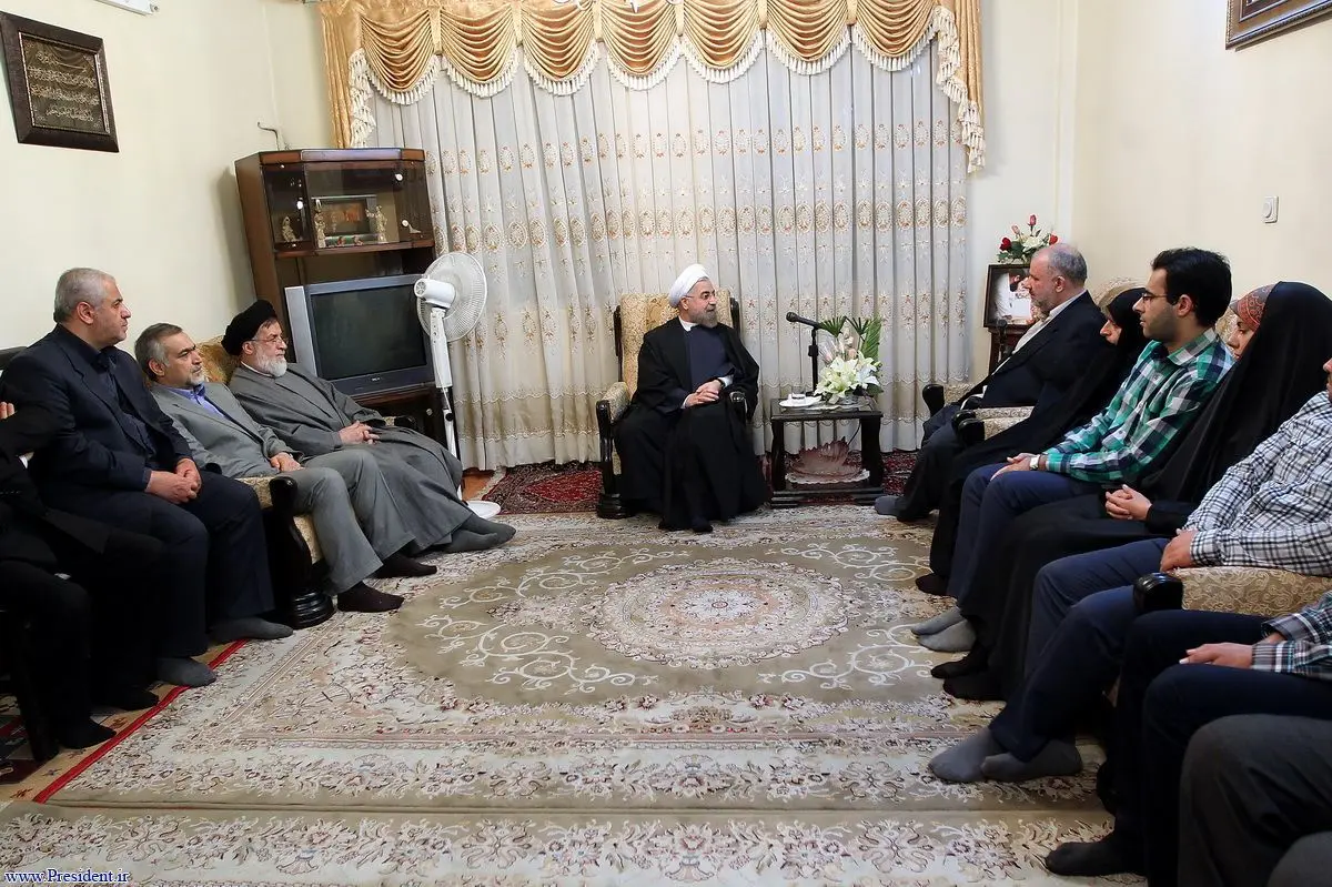 روحانی: صبر جانبازان و خانواده های آنان برای همه ما یک درس بزرگ است