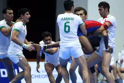 کاپیتان تیم ملى کبدی: بعد از سال‌ها در یک بازی رسمی پاکستان را با اختلاف بردیم