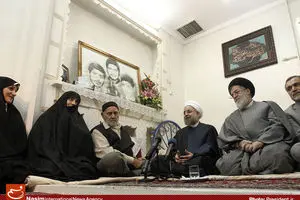 عکس خبری:: دیدار رئیس‌جمهور با خانواده شهدا و ایثارگران