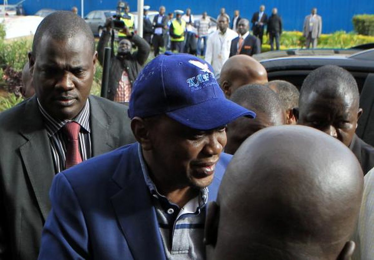 رئیس‌جمهور کنیا وارد دادگاه لاهه شد