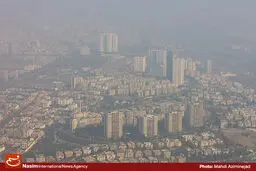 هوای تهران در شرایط 