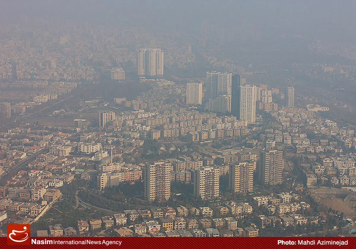 هوای تهران در شرایط "ناسالم" قرار گرفت