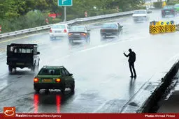 محورهای منتهی به شمال کشور با بارش باران همراه است