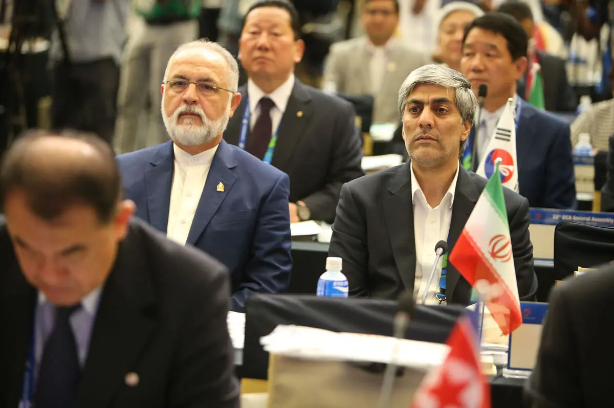 رئیس کمیته ملی المپیک از OCA برای رشد و توسعه ورزش آسیا تشکر کرد