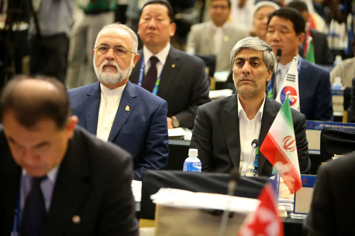 رئیس کمیته ملی المپیک از OCA برای رشد و توسعه ورزش آسیا تشکر کرد