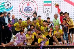 پارس جنوبی قهرمان لیگ برتر فوتبال ساحلی شد