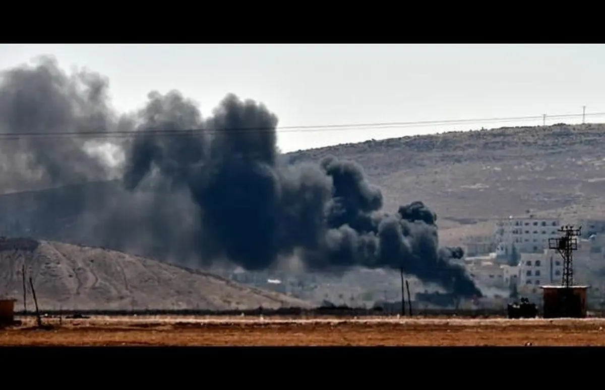 دانشجویان دانشگاه شیراز در حمایت از کوبانی تجمع کردند