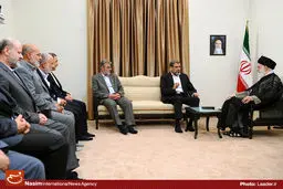 دبیرکل جهاد اسلامی فلسطین با رهبر معظم انقلاب دیدار کرد