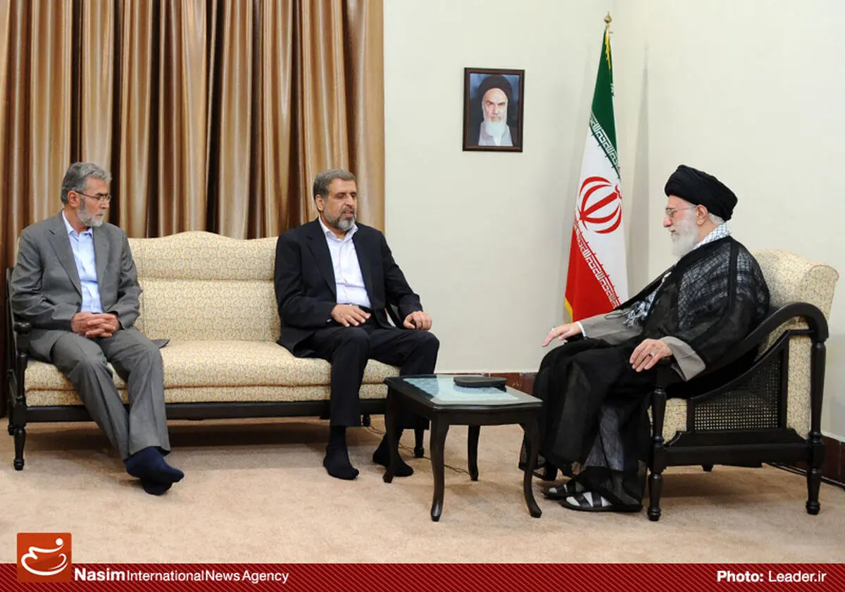 گزارش تصویری:: دیدار دبیرکل جهاد اسلامی فلسطین با رهبر معظم انقلاب