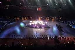 مشعل بازی‌ها توسط ورزشکار نابینای کره جنوبی حمل شد