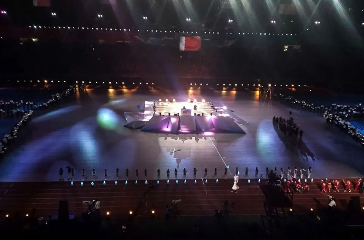 مشعل بازی‌ها توسط ورزشکار نابینای کره جنوبی حمل شد