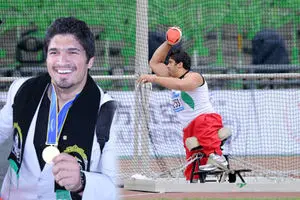 مدال نقره پرتاب وزنه به ایران رسید