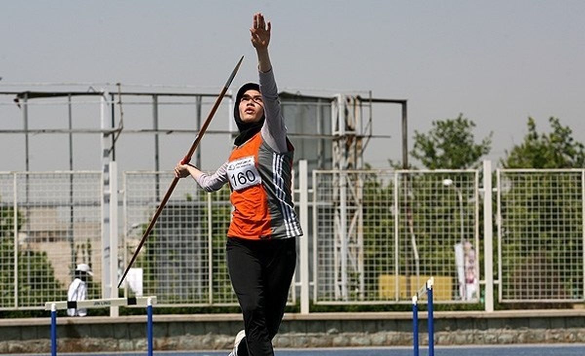 نمایندگان پرتاب نیزه بانوان ایران نقره و برنز گرفتند