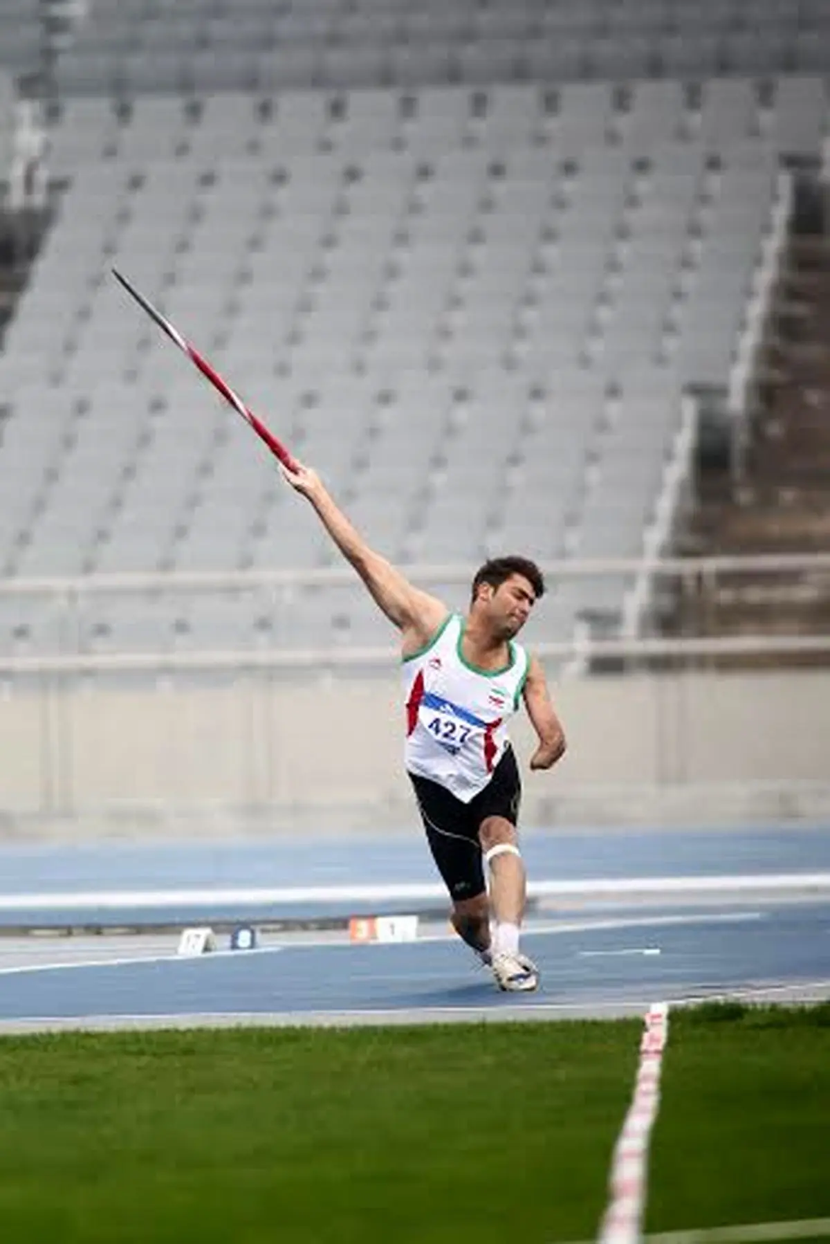 پرتابگر نیزه ایران برنز گرفت