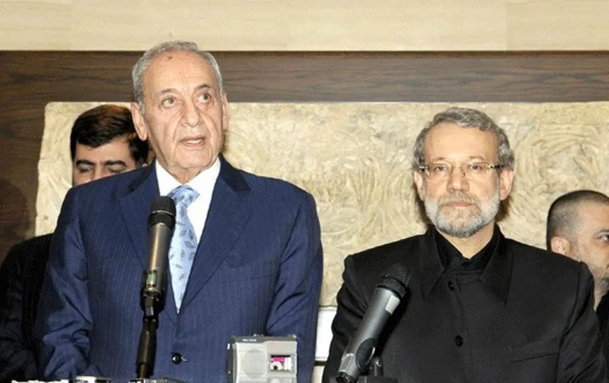 لاریجانی با نبیه بری دیدار کرد