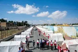 مشاور دبیرکل جمعیت هلال احمر: مانور مدیریت بحران کرمانشاه موفق بود