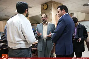 عکس خبری:: حضور رئیس دانشگاه فنی و حرفه‌ای در خبرگزاری «نسیم»