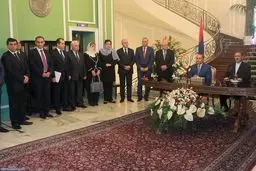 جهانگیری بر افزایش ۳۰۰ میلیون دلاری حجم مبادلات ایران و ارمنستان تاکید کرد