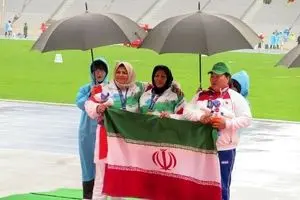 مهناز امینی نخستین طلای روز سوم را کسب کرد