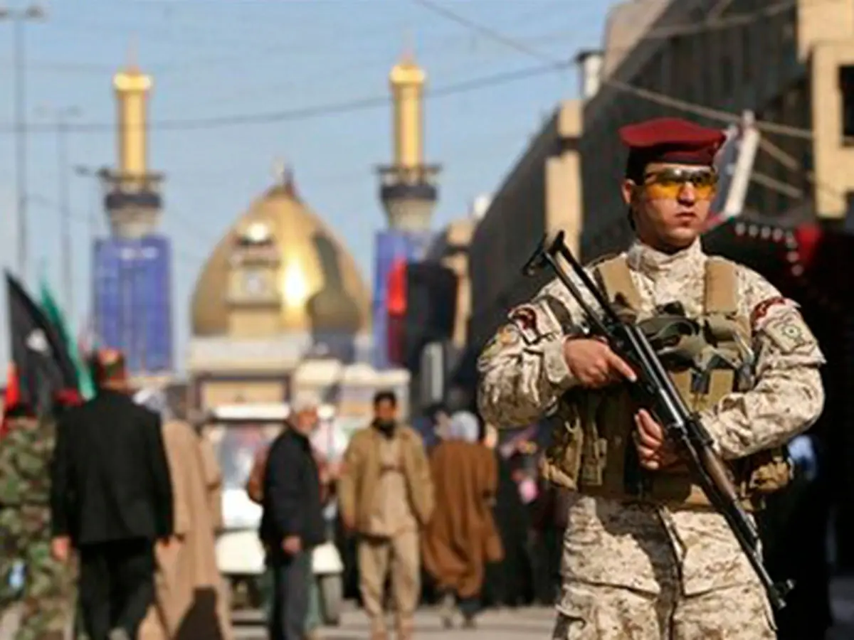 بیش از ۲۰ هزار نیروی امنیتی امنیت مراسم عاشوراء در کربلا را بر عهده دارند