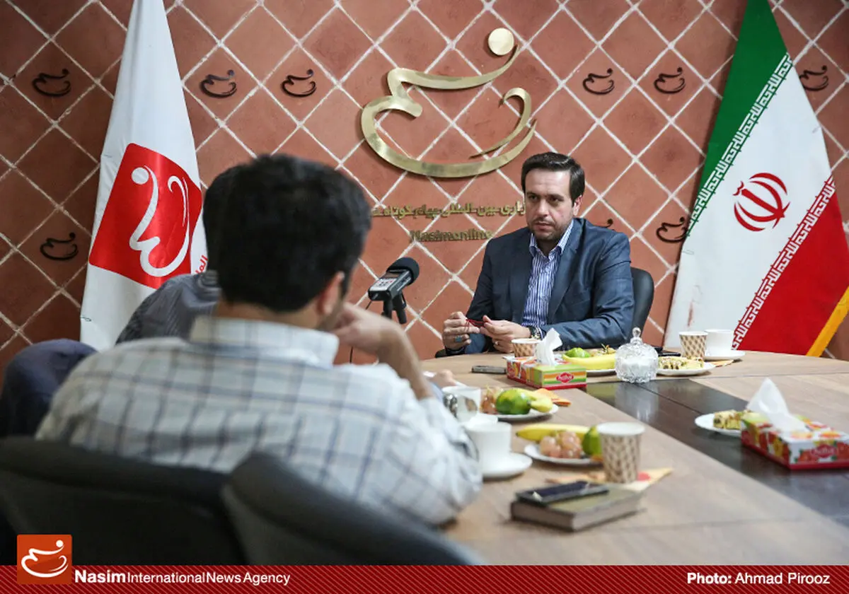 گزارش تصویری:: حضور مجید یراق‌بافان در خبرگزاری «نسیم»