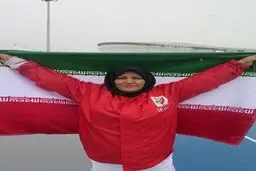 مهناز امینی دومین طلای خود را به دست آورد