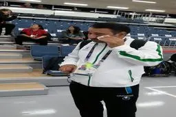 تیرانداز ایرانی پس از شنیدن خبر زیارت حرم امام رضا (ع) اشک شوق ریخت