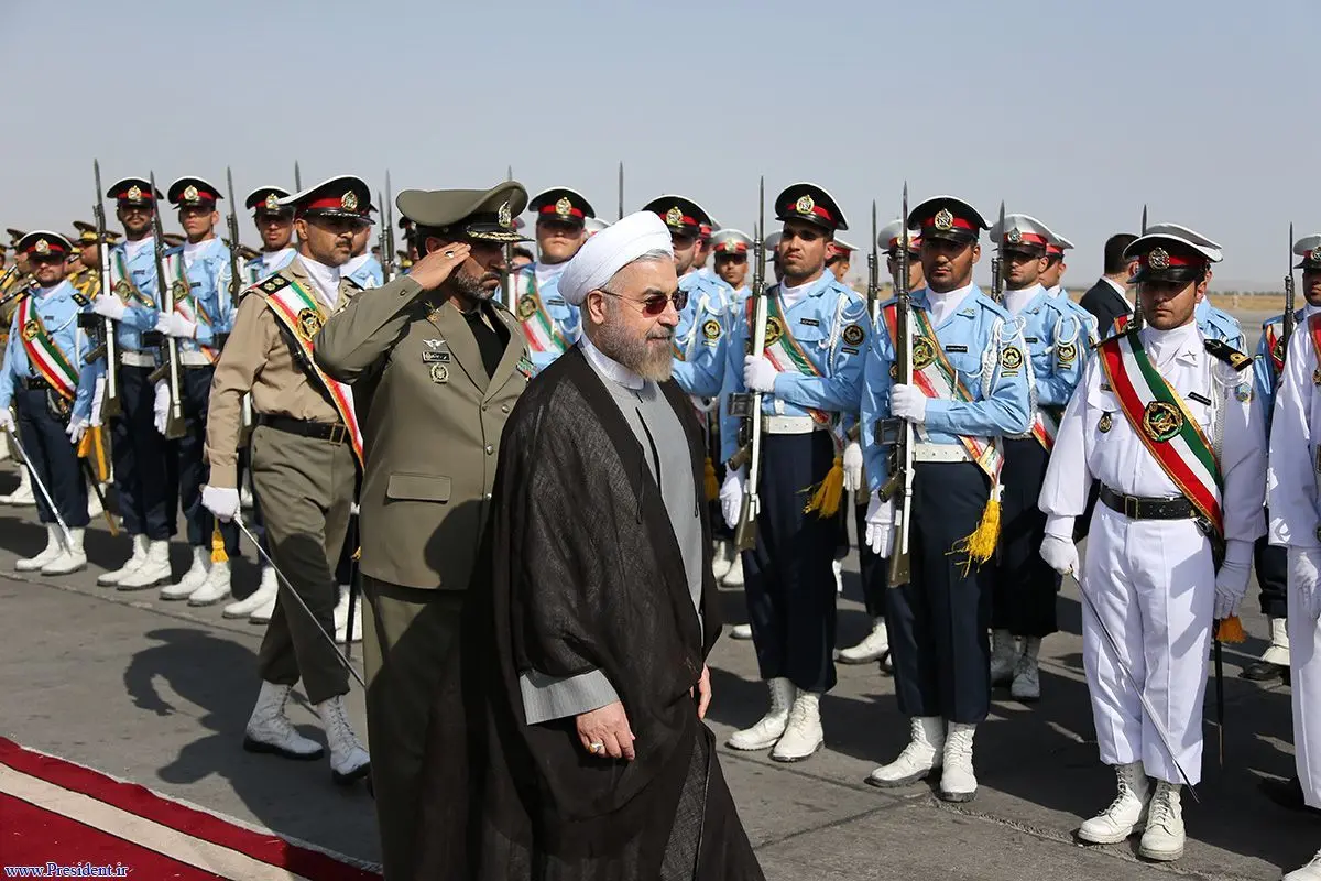 رئیس‌جمهور در نهمین سفر استانی خود وارد زنجان شد