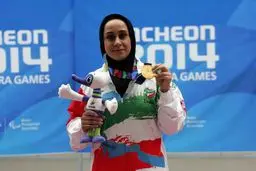 ساره جوانمردی، پرچم‌دار کاروان ایران در مراسم اختتامیه بازی‌‌های پاراآسیایی شد