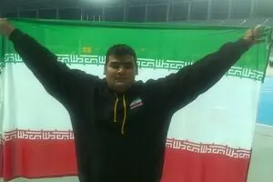 محمدیان در پرتاب وزنه هفدهمین و خالوندی در پرتاب نیزه هجدهمین مدال طلای ایران را بدست آورد