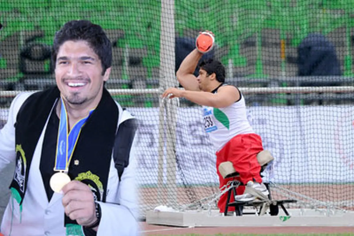 جاوید احسانی‌‌شکیب سی و پنجمین طلای ایران را برگردن آویخت