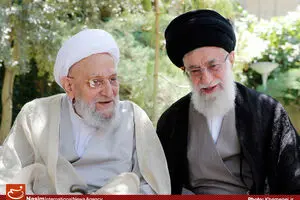عکس خبری۲:: تصاویری از مرحوم آیت‌الله مهدوی کنی در کنار رهبر معظم انقلاب