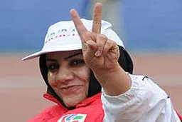 مرضیه صدقی برنز گرفت