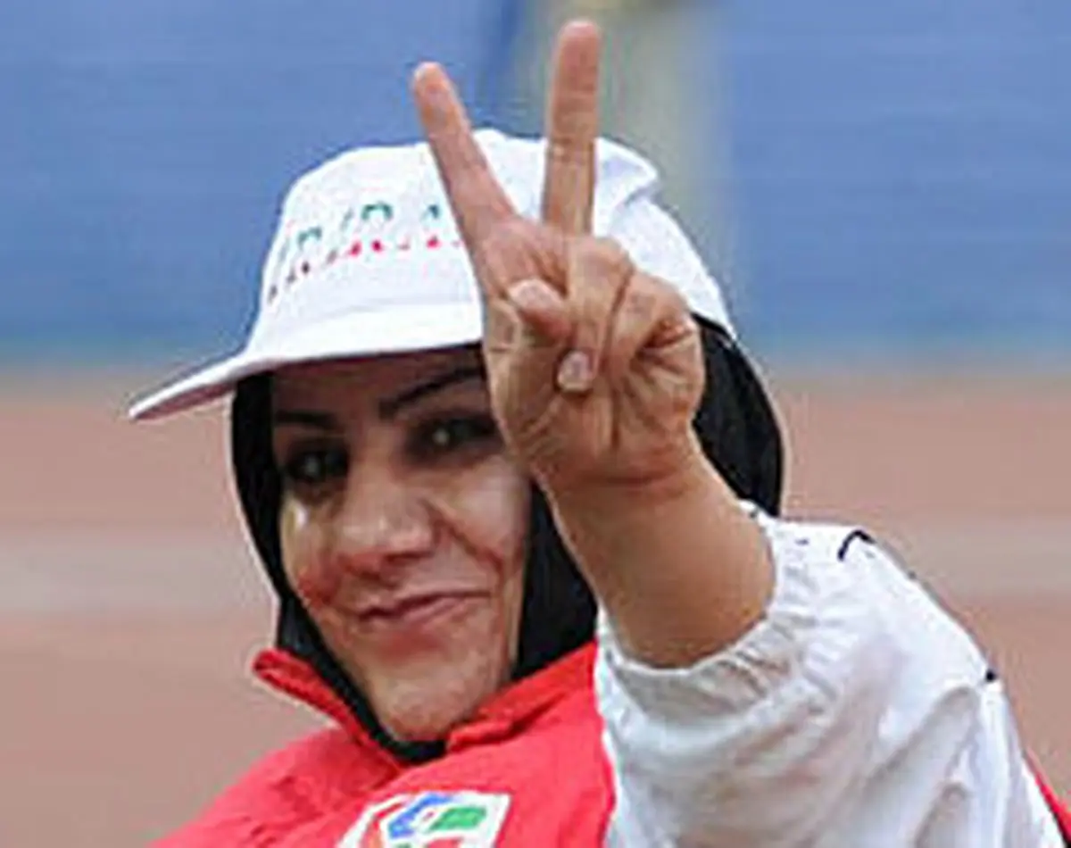 مرضیه صدقی برنز گرفت