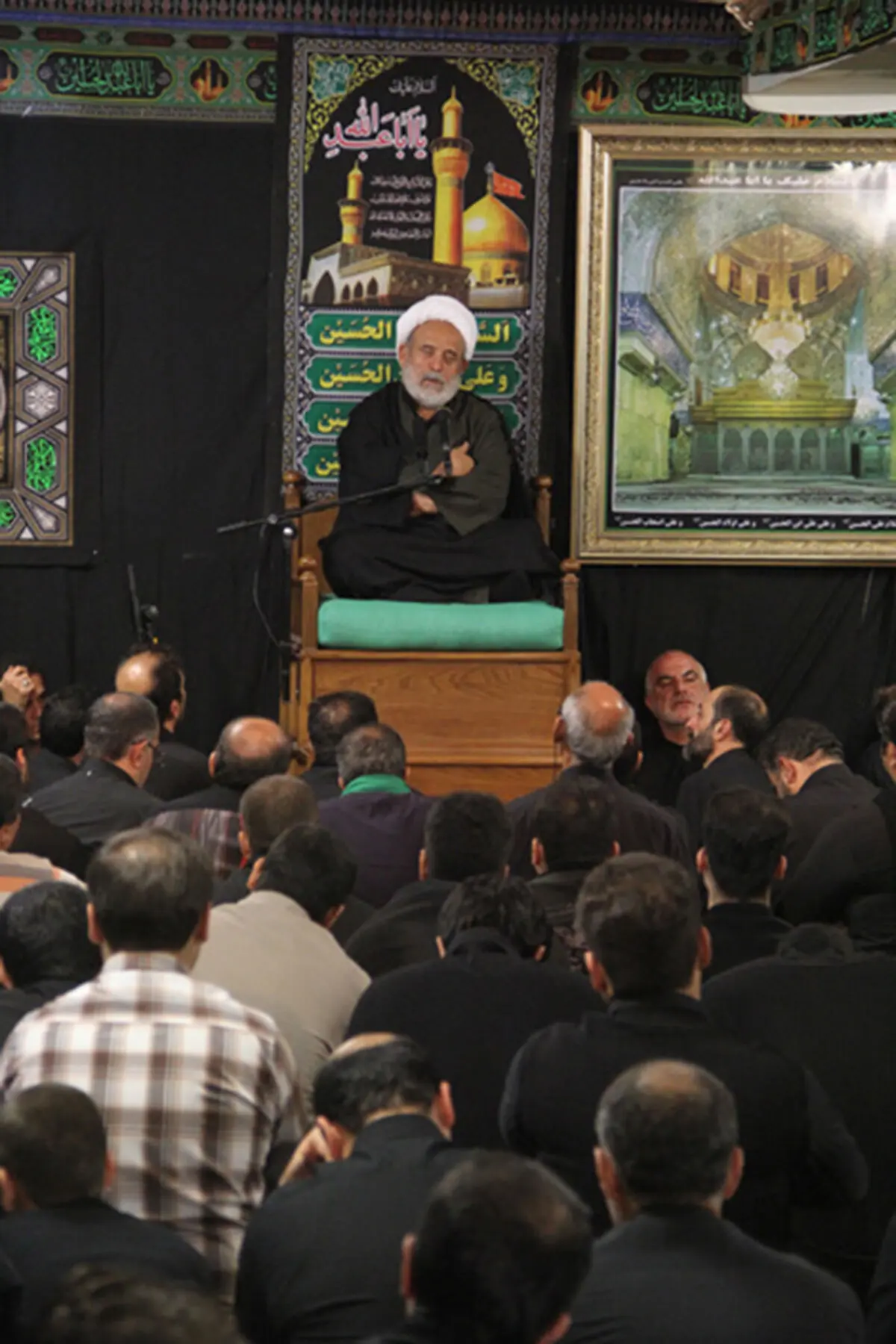 حسینیه آیت الله علوی تهرانی 
