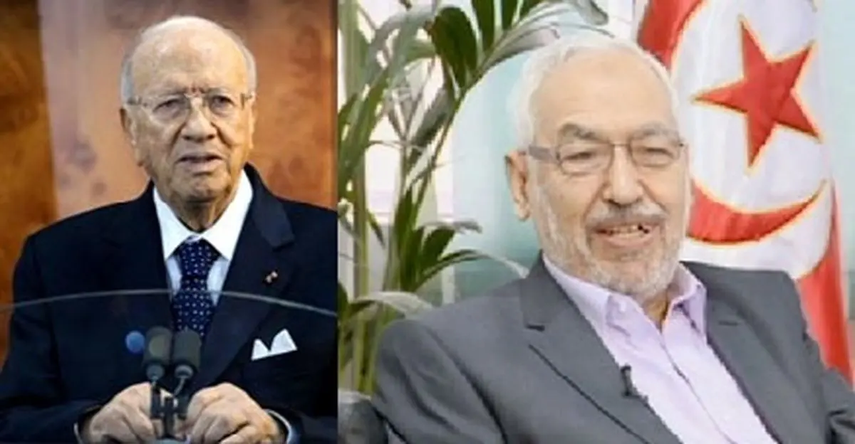 رهبر حزب "النهضه" پیروزی حزب"ندای تونس" را در انتخابات تبریک گفت