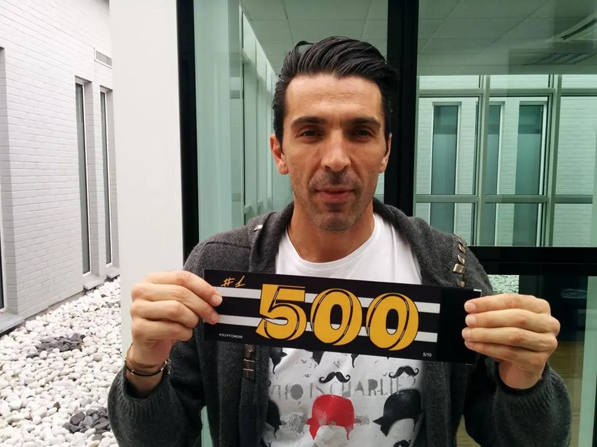 عکس خبری:: "جان لوئیجی بوفون" در آستانه پانصدمین بازی باشگاهی‌‌اش قرار دارد