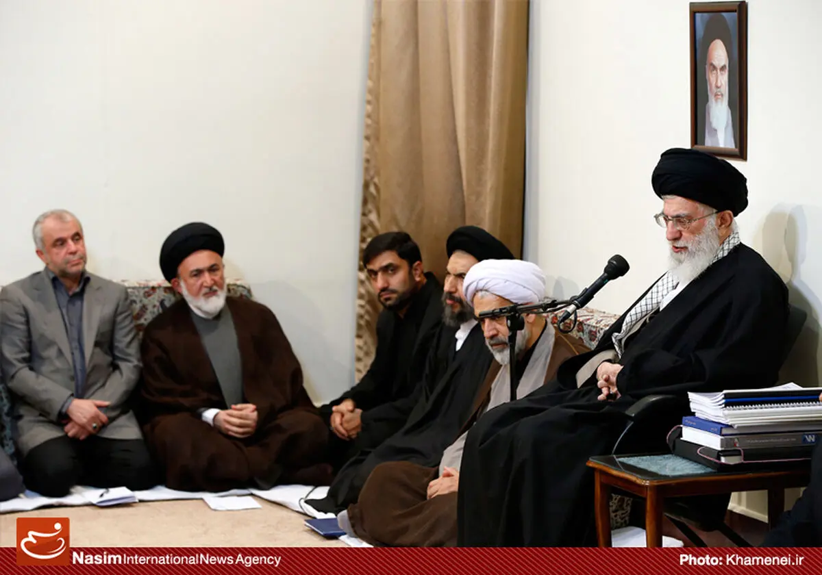 گزارش تصویری:: دیدار مسئولان و دست اندرکاران حج با رهبر معظم انقلاب