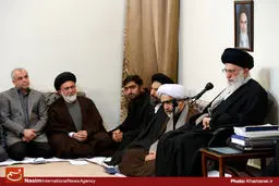 گزارش تصویری:: دیدار مسئولان و دست اندرکاران حج با رهبر معظم انقلاب