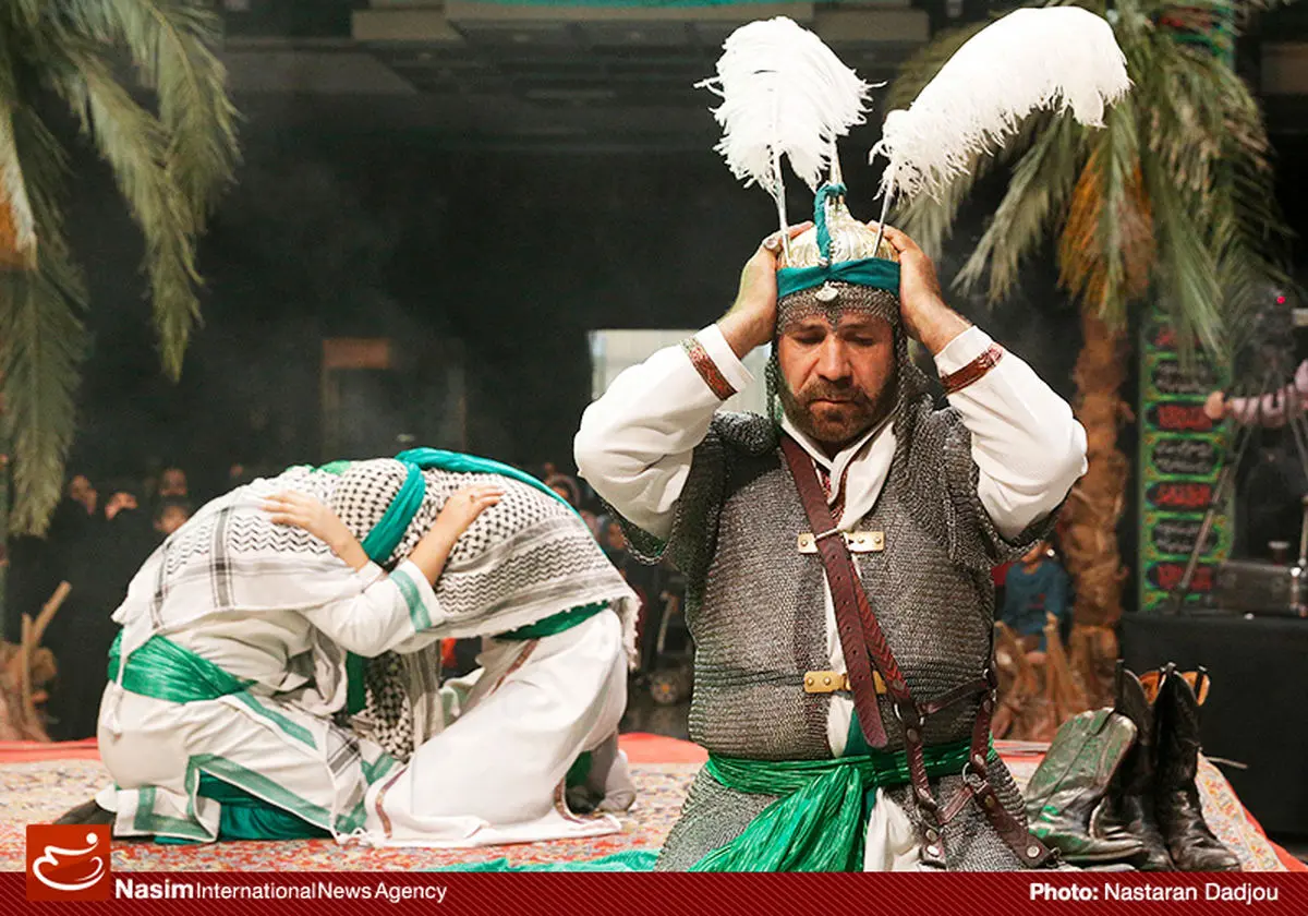 گزارش تصویری:: تعزیه‌خوانی در فرهنگسرای خاوران