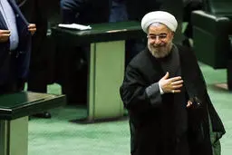 رئیس‌جمهور وارد صحن علنی مجلس شد