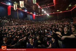عکس خبری:: عزاداری شب چهارم محرم در خانه کشتی شهدای هفتم تیر