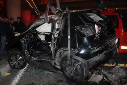 برخورد سواری لکسوز با کیا ـ اسپورتیج دو نفر را به کام مرگ کشاند