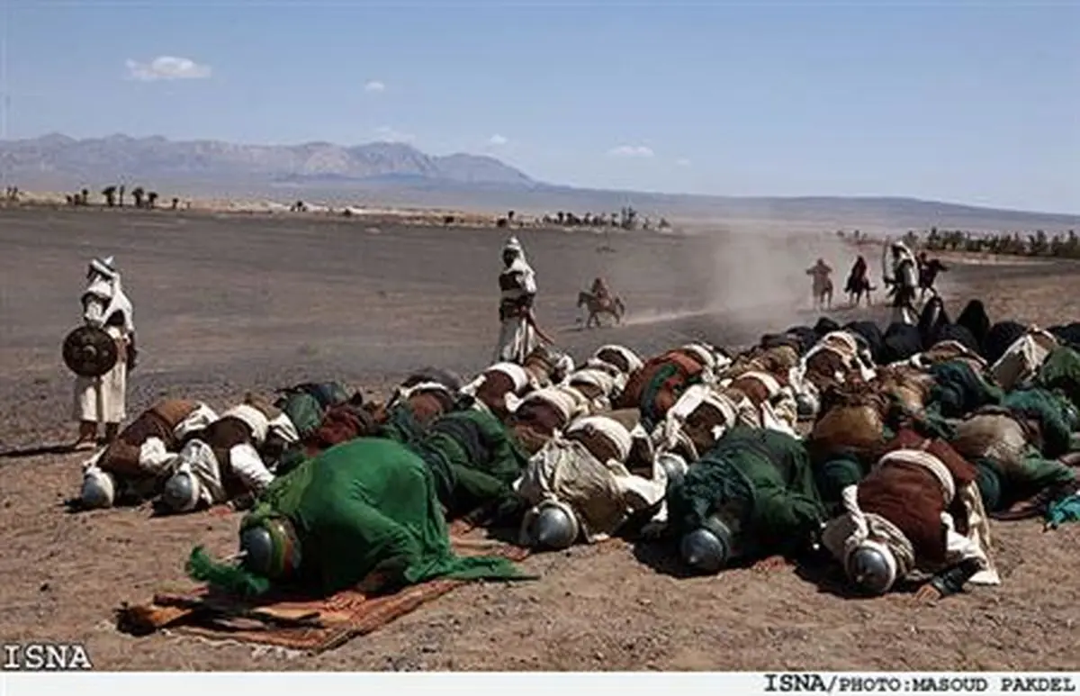 مسابقه عکس با موضوع نماز ظهر عاشورا 