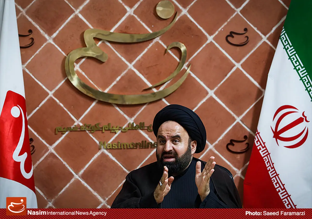 عکس خبری:: حضور حجت‌الاسلام میرلوحی در خبرگزاری «نسیم»