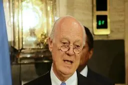 نماینده سازمان ملل در امور سوریه گزارش خود درباره اوضاع این کشور را به شورای امنیت ارائه کرد