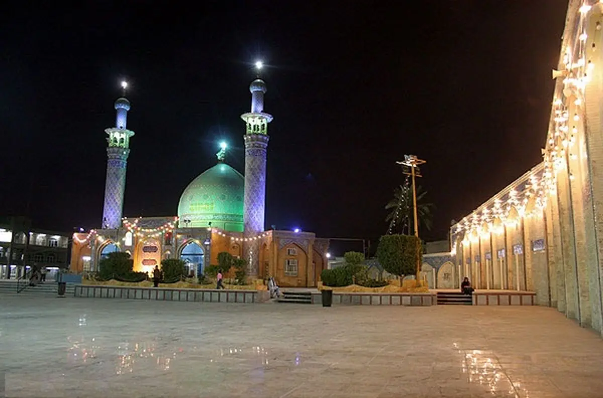 فاز نخست حرم علی بن مهزیار اهوازی با حضور آیت الله موسوی جزایری افتتاح شد