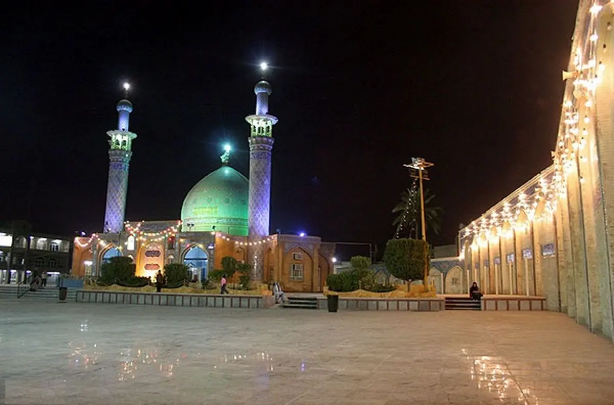 فاز نخست حرم علی بن مهزیار اهوازی با حضور آیت الله موسوی جزایری افتتاح شد